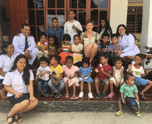 Steun de kinderen van West Timor